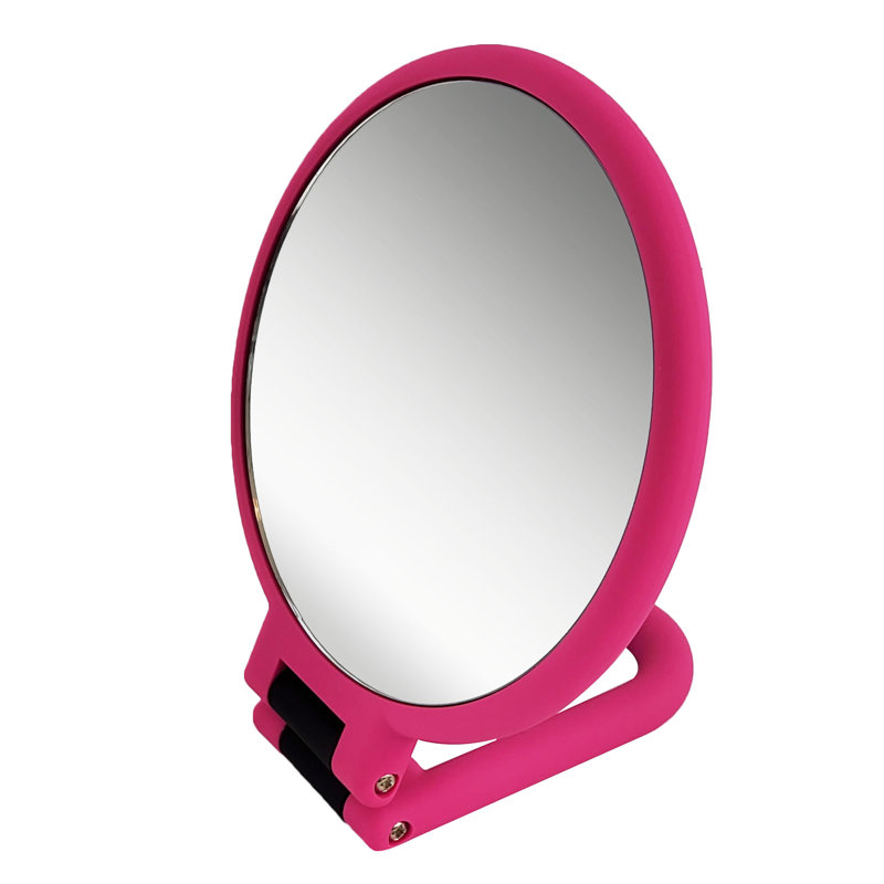 Miroir grossissant Alexavior, Rose mat