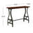 Edson 42'' Solid Wood Top Console Table