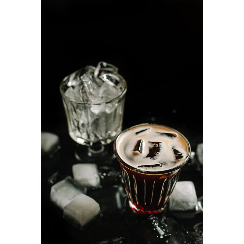 Clear Ribbed Stemless Glassware Set of 6