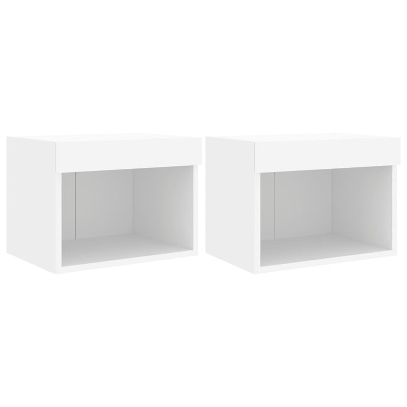 Baro Unfinished TV Stand with Fireplace Included, White