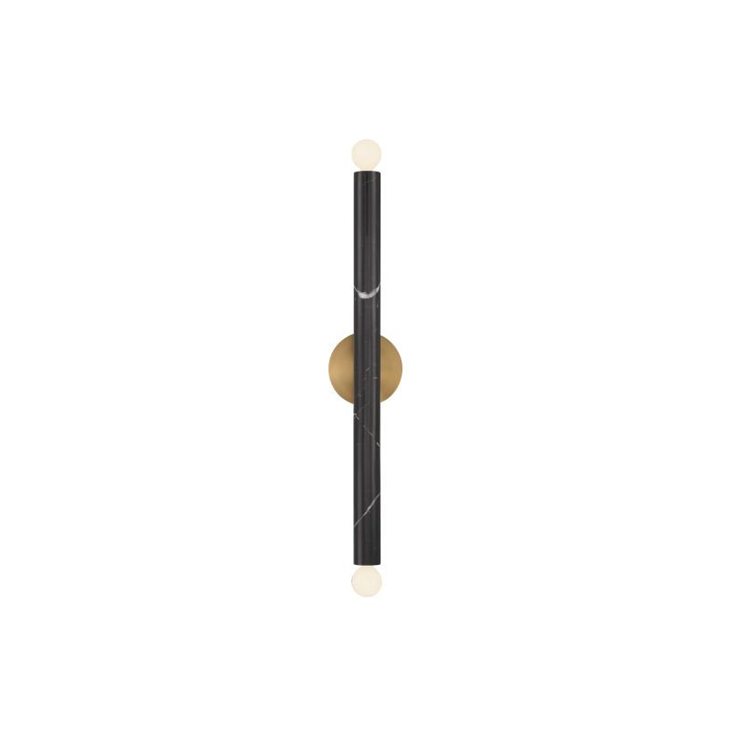 Irmeli Metal Armed Sconce in Brass, Brass