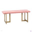 Ensemble de 1 banc rembourré en velours-343844049