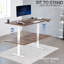 Vivo Dual Motor 71" X 30" Standing Desk, 1-Piece Black Top-114614397-114614404-114614398