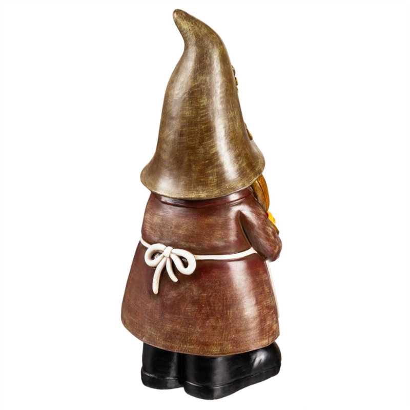 Figurine de jardin Harvest Lady Gnome