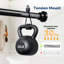 85cm Straight Wall Shower Curtain Pole