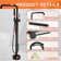 Single Handle Floor Mounted Freestanding Tub Filler with Brass Two-Function Handshower and Diverter