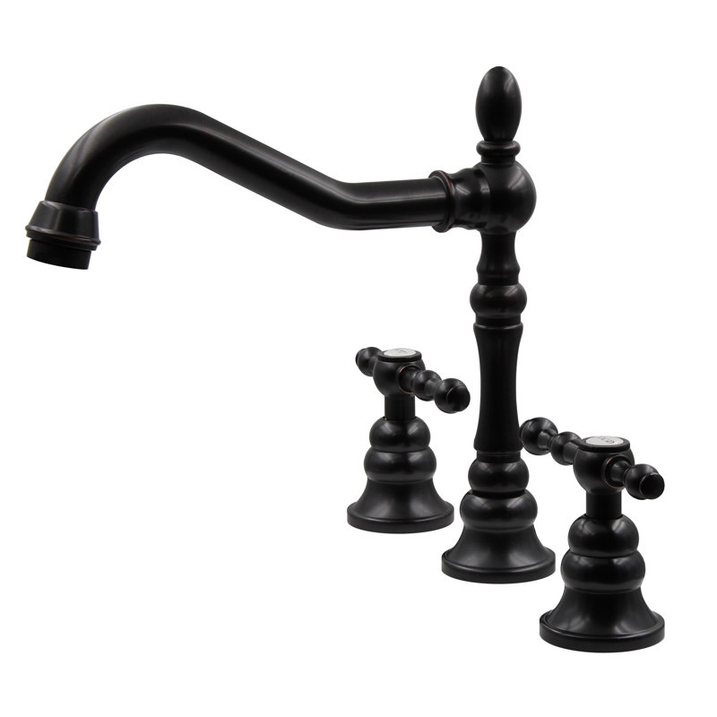 Miller 2-handle Bathroom Faucet with Drain Assembly, Oil Rubbed Bronze