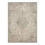 Tapis oriental beige / gris lavable à la machine avec envers antidérapant-133584488
