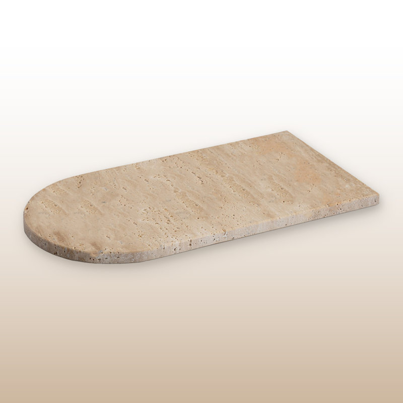 100% Travertine Marble Bathroom Tray