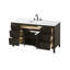 Meuble-lavabo simple 60 po en chêne chocolat-588349376-588349404