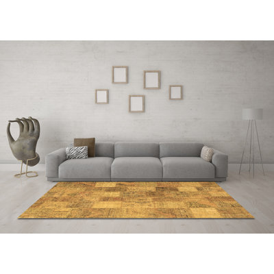 Washable Patchwork Indoor Rug