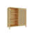 large-capacity single-door storage shelves