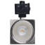 8 Watt LED Track Head 2700K/3000K/3500K/4000K/5000K CCT Selectable Dim to Warm J Style 36 Degree Beam Angle 120 Volt White Square-305944514