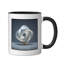 Abstract Geometric Sculpture Modern Ceramic Mug, 11oz