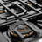 ZLINE Autograph Edition 48 in. 6.7 cu. ft. Paramount Double Oven Dual Fuel Range with 8 Burner Gas Cooktop and Matte Black Accents-124966587