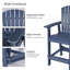Chaise haute Adirondack avec table Cezalinda-1559659534