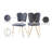 Angel 17.71'' H Velvet Upholstered Metal Side Chair-1557147629