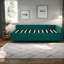 Lit de jour en velours robuste avec lit gigogne, design moderne pour la chambre à coucher