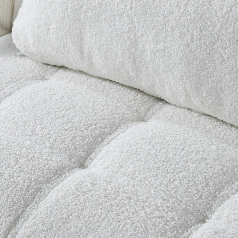 Tissu convertible futon avec pieds en métal