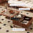 Retro solid wood rock board retractable