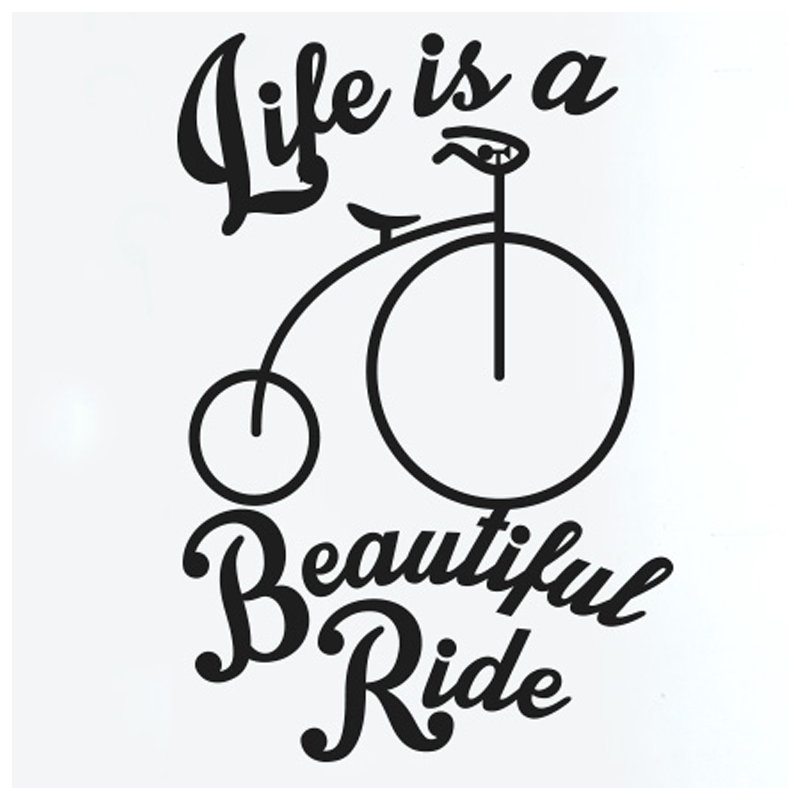 Wall Decal, Black, Large