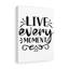 Live Every Moment - Wrapped Canvas Print