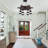 Retro Wooden 6-Light Ship's Wheel Pendant Light