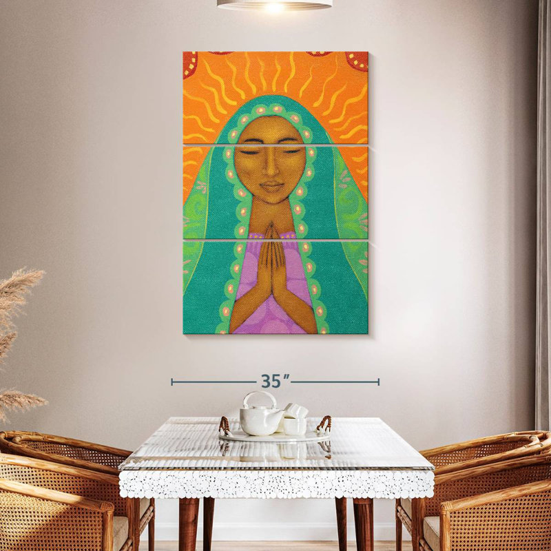 Adella Virgin De Guadalupe, 38" H x 24" W