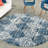 Serenity Shag Geometric Indoor Rug-1122725728