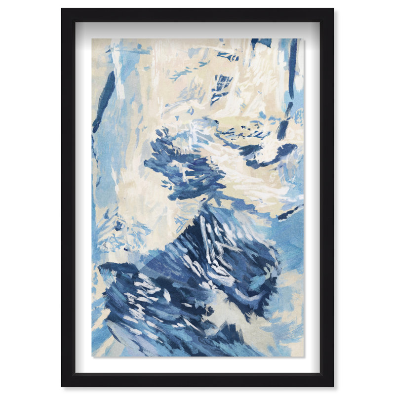 Coastal Feel I Print by Oliver Gal, 11.5"H x 16.5"W, Black Shadowbox