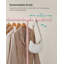 Ahmoni 132cm Rolling Clothing Rack-745290181
