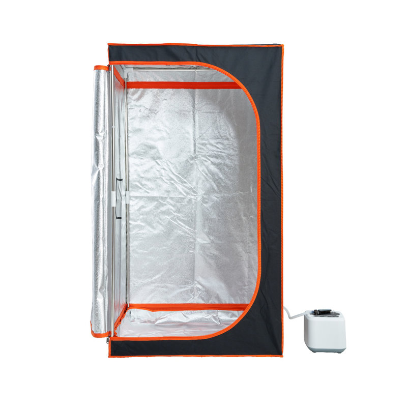 Portable Steam Sauna Tent Full Size with 1000W Heater, Personal Home Spa Detox Kit with Floor Mat & Remote Control
