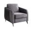Fauteuil d'appoint en velours moderne et chic