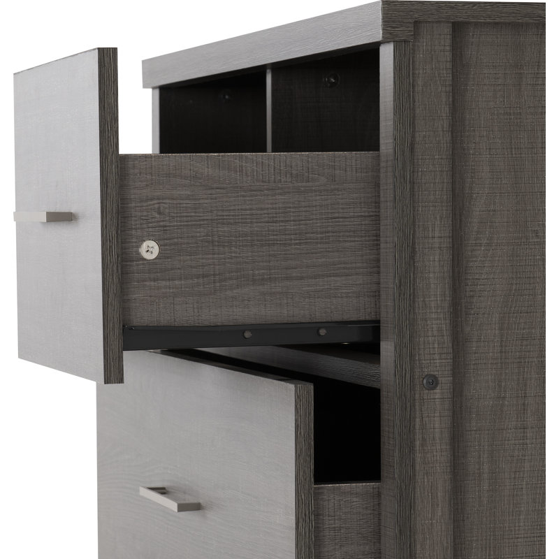 Arka 5 Drawer Chest, Black