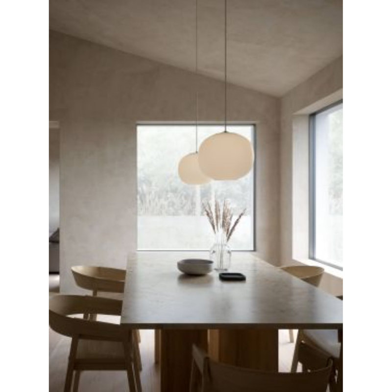 1 - Light White Sphere Pendant, White