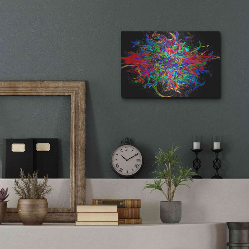 Art mural en métal «Big Bang» de Wrought Studio ™, H 12 po x l 16 po