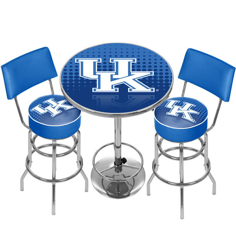 Ensemble de table bistro 3 pièces NCAA, Université du Kentucky
