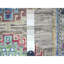 Tapis de couloir en laine noué à la main 3 pi x 11 pi 8 po gris Koala Angora OBChak