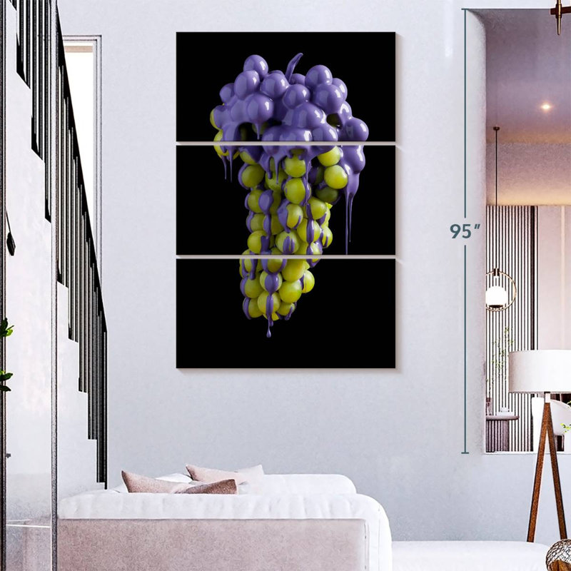Yarlin raisins dégoulinant de mauve
