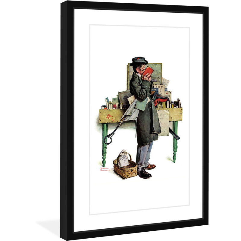 Norman Rockwell - Wrapped Canvas Print, 91 cm H x 61 cm W