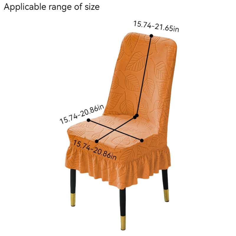 Housse pour chaise de salle à manger