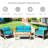 Menges Outdoor Patio 4 Pieces Acacia Wood Sofa Set with Cushions-773709568