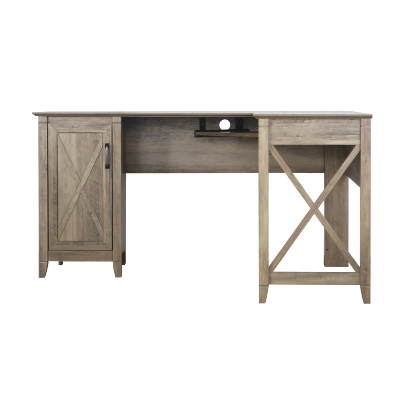 Bureau en L Coble, Chêne rustique