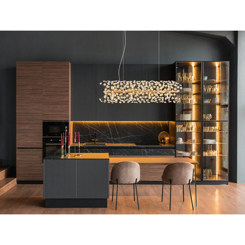 Funke 12 - Light Pendant, Gold colours