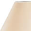 Abat-jour empire en papier kraft brun clair
