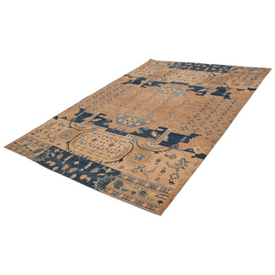 Tapis rectangulaire nouvel âge en laine 9 pi 7 po x 13 pi 4 po Arcolia