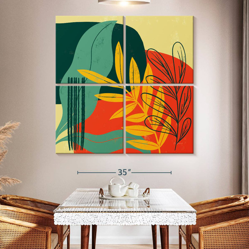Harnek Mid-Century Modern II, H 50 po x l 50 po