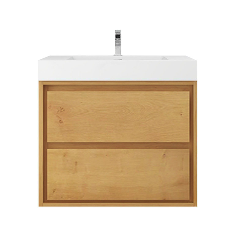 Ensemble de meuble-lavabo simple l 30 po Azden, Chêne clair