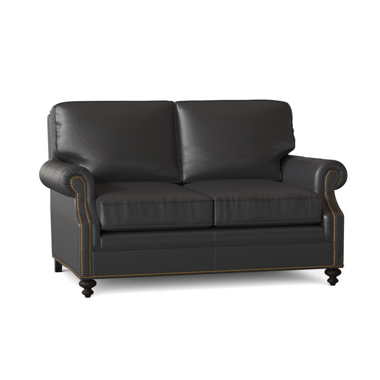 West Haven 59'' Leather Loveseat