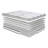 Luxury Medium Hybrid Pocket Coil Mattress In A Box-white + Foam+spring + Full + Bedroom-346195569